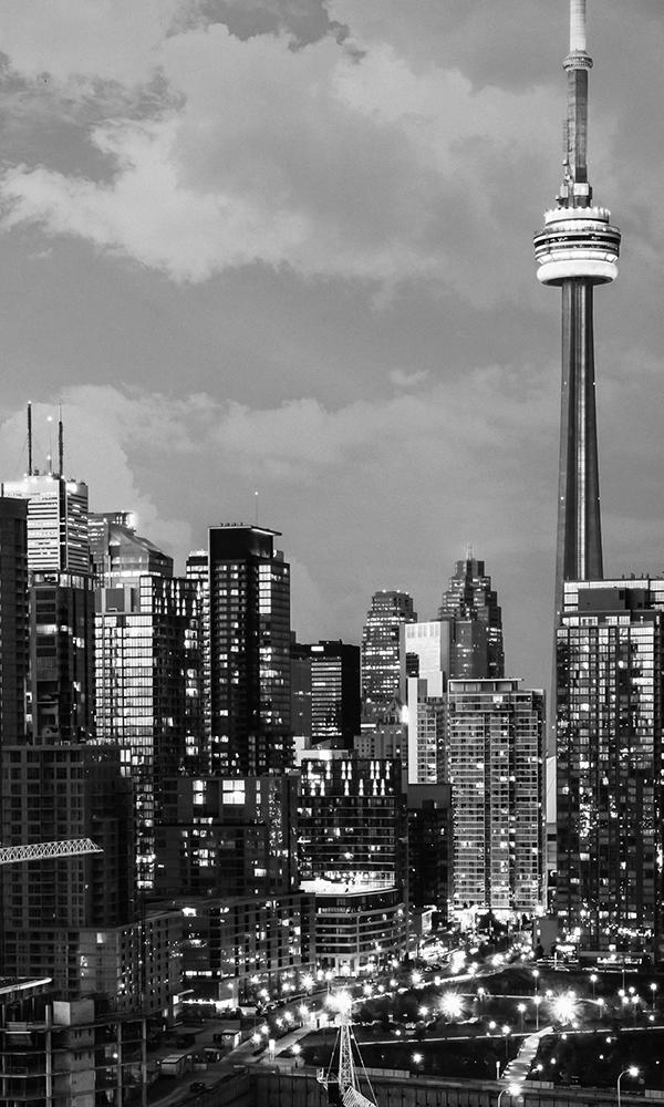 Toronto Black And White , HD Wallpaper & Backgrounds