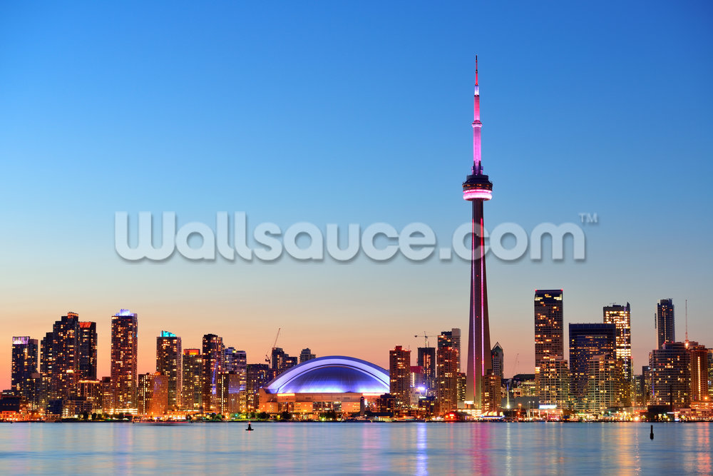 Toronto Wallpaper Mural - Toronto Ontario , HD Wallpaper & Backgrounds