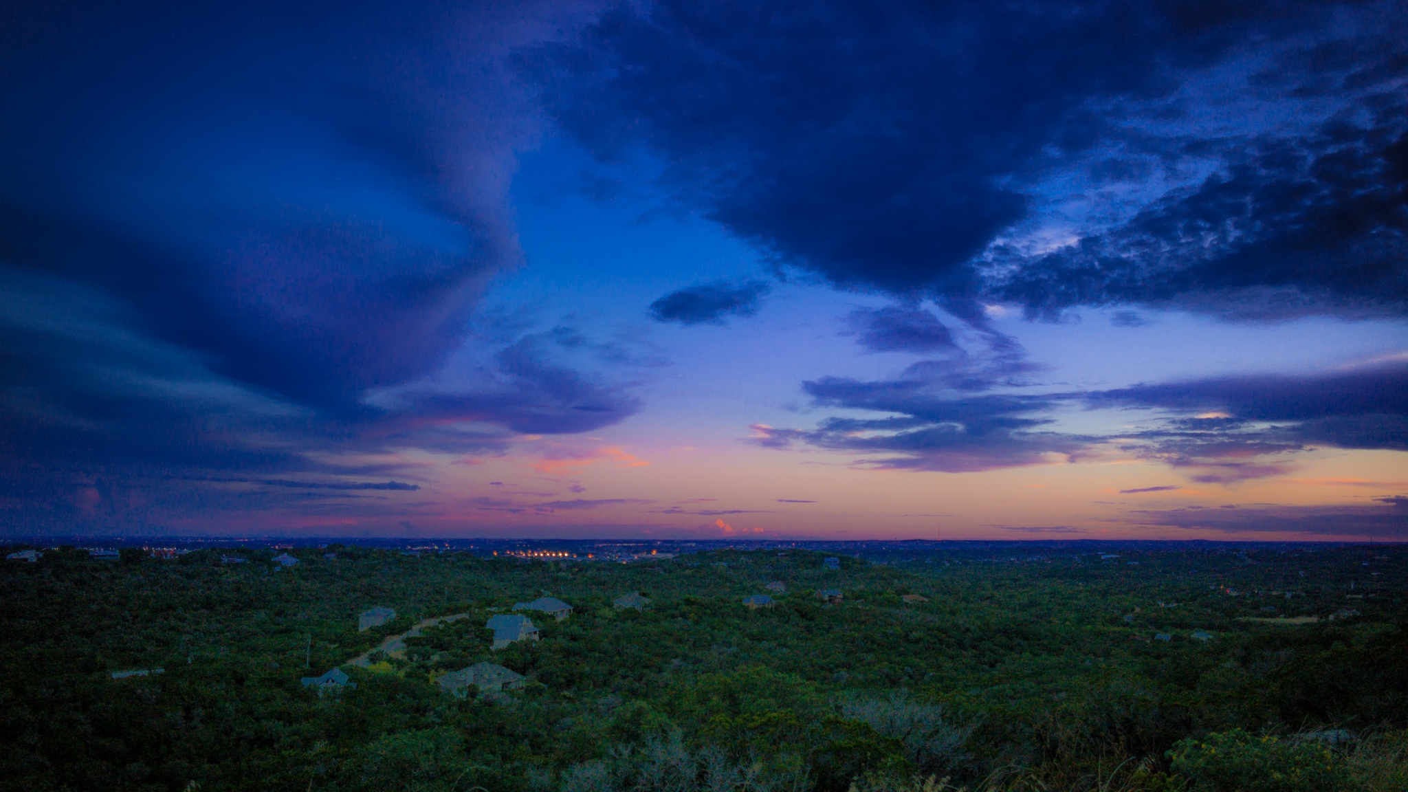 Wallpaper Sunset, Sky, Horizon, San Antonio, Texas - Sky Of San Antonio , HD Wallpaper & Backgrounds
