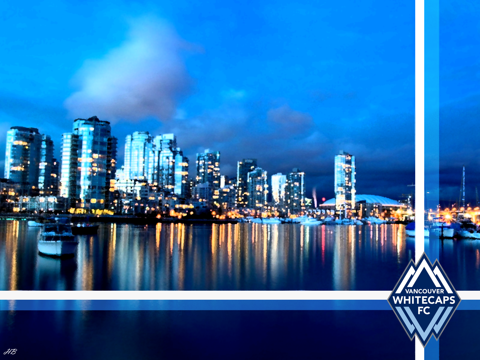 Vancouver Whitecaps Fc Wallpaper - Night City Wide , HD Wallpaper & Backgrounds