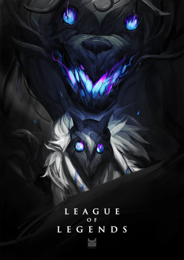 League Of Legends Phone Wallpaper - Lol Kindred , HD Wallpaper & Backgrounds