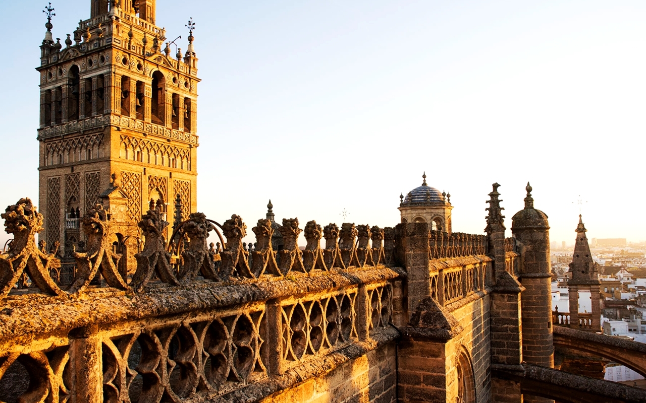 Seville Cathedral - Giralda , HD Wallpaper & Backgrounds