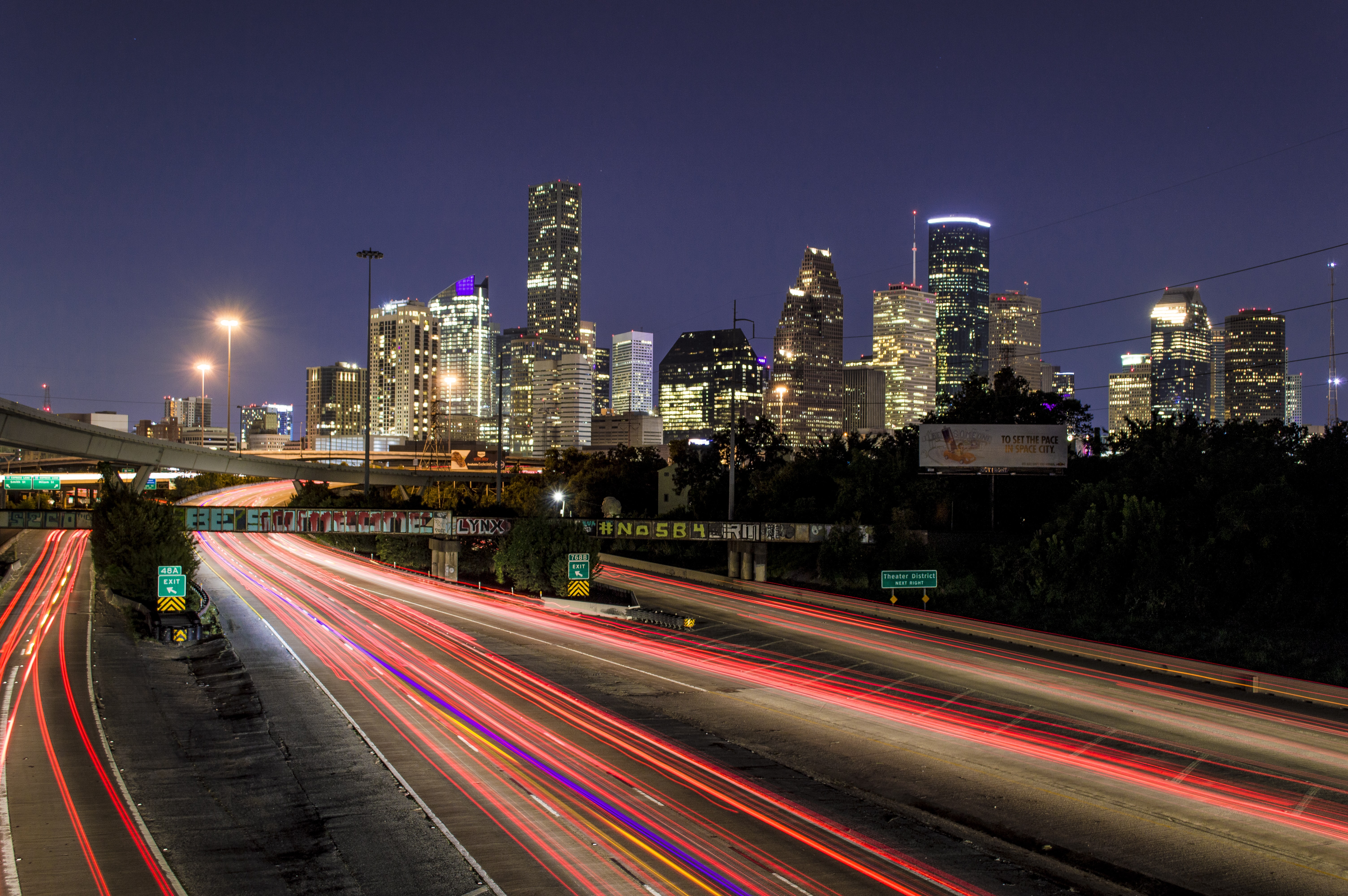 Best Places To Visit In Houston At Night , HD Wallpaper & Backgrounds