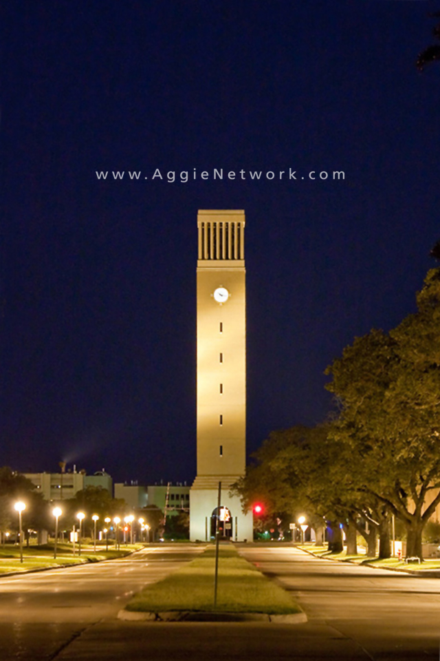 Albritton Tower - Texas A&m Iphone X , HD Wallpaper & Backgrounds