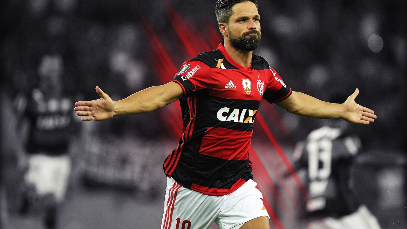 Diego Ribas, Football, Clube De Regatas Do Flamengo - Wx Jogador Do Flamengo , HD Wallpaper & Backgrounds