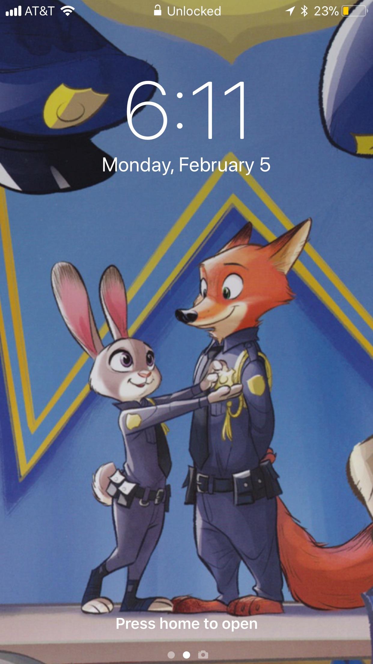 If You Currently Have A Zootopia Wallpaper, Share It - Zootopia Wallpaper Iphone , HD Wallpaper & Backgrounds