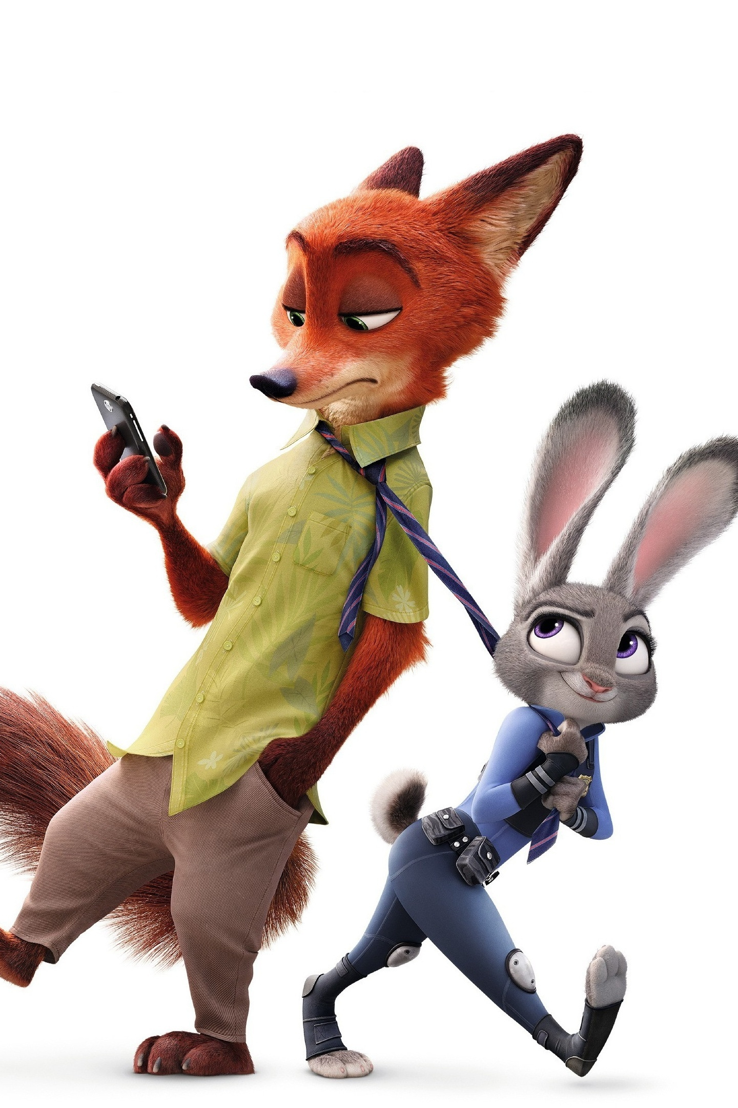 Fox And Rabbit Zootopia , HD Wallpaper & Backgrounds