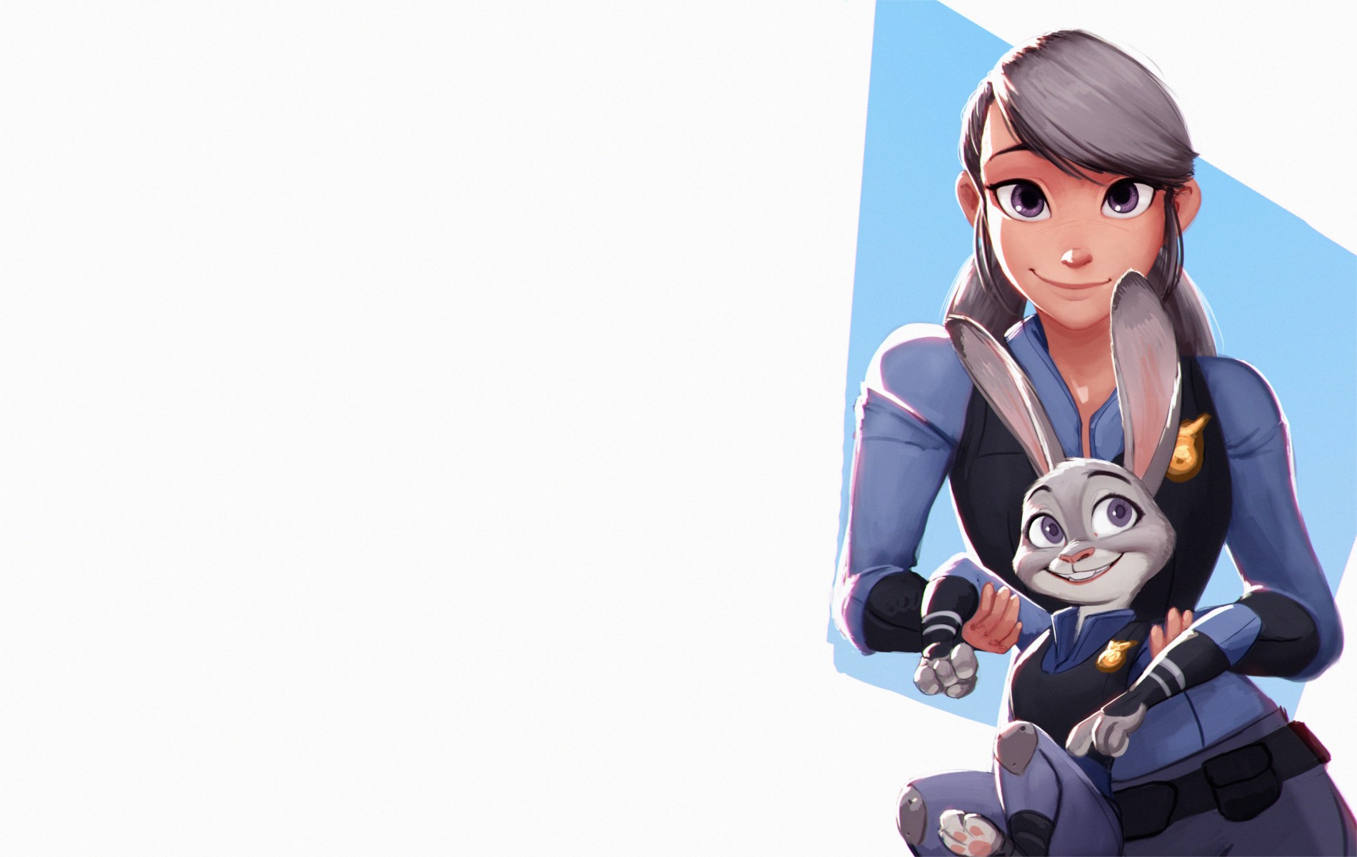 Zootopia Judy Hopps Wallpaper Art Judy Hopps Human Hd Wallpaper Backgrounds Download