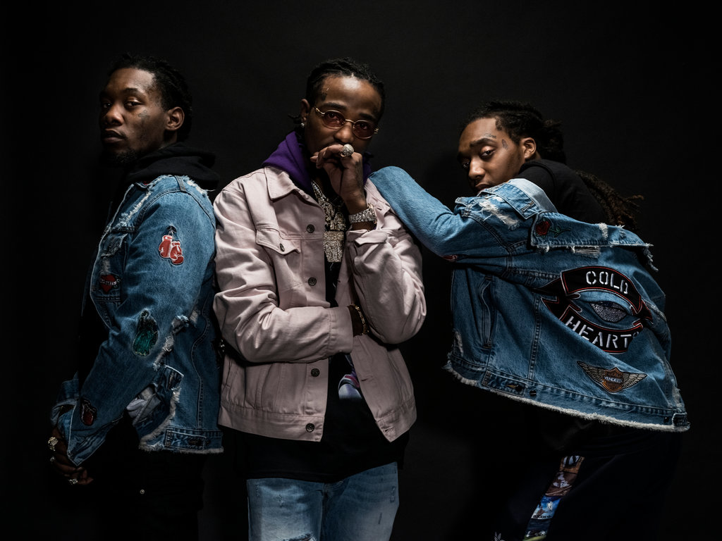 From Left, Offset, Quavo And Takeoff, Of The Group - Gentleman , HD Wallpaper & Backgrounds