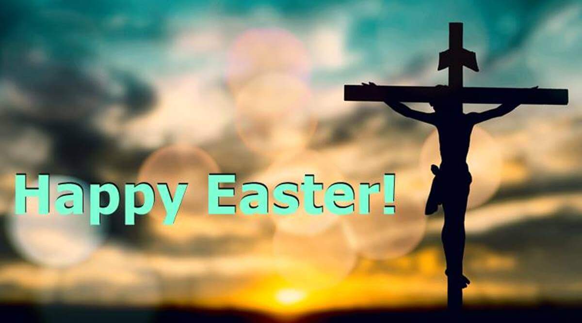Happy Easter Wallpaper With Jesus - Easter Images Religious 2020 , HD Wallpaper & Backgrounds