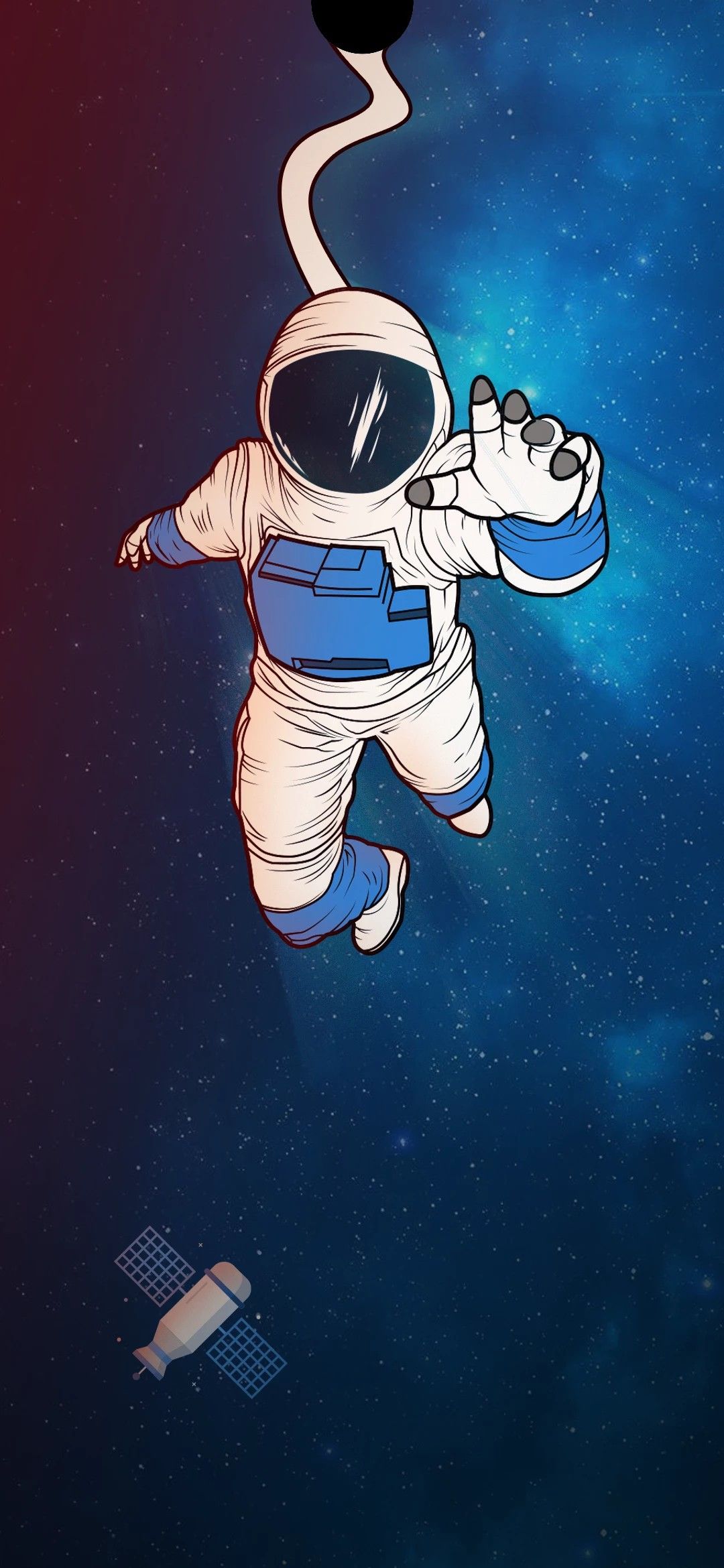 Notch Wallpaper Astronaut , HD Wallpaper & Backgrounds