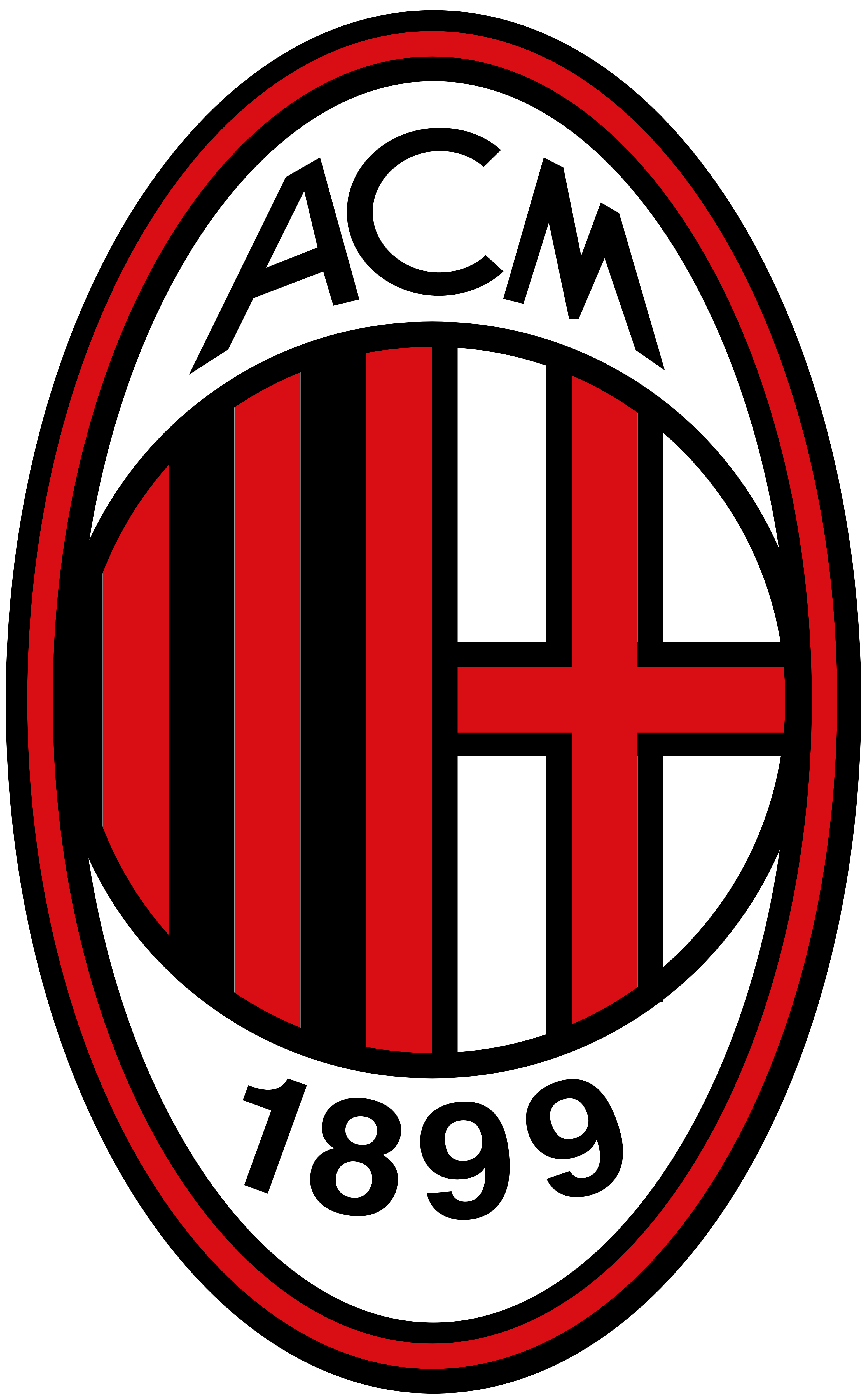 Ac Milan Logo, Logotype - Ac Milan Logo .png , HD Wallpaper & Backgrounds