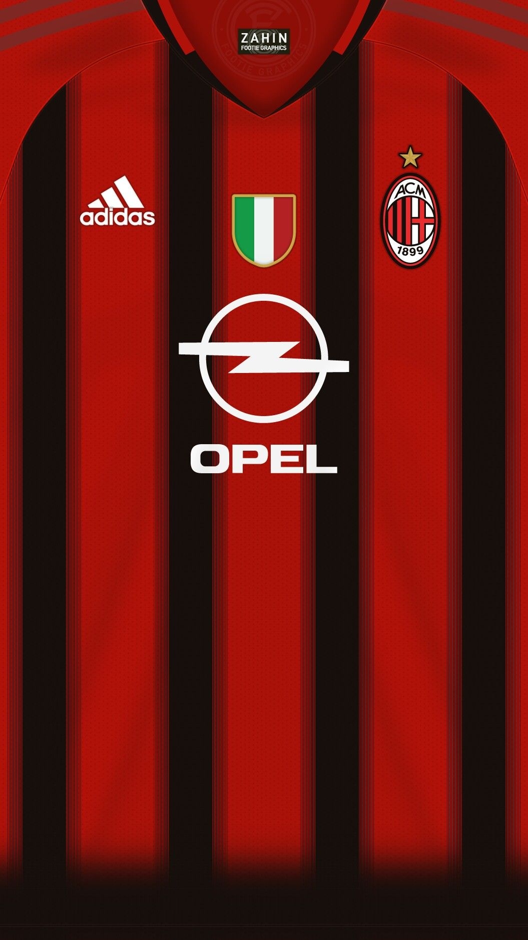 Lovely Ac Milan Wallpaper Jersey Great Foofball Club - Ac Milan Wallpaper Jersey , HD Wallpaper & Backgrounds