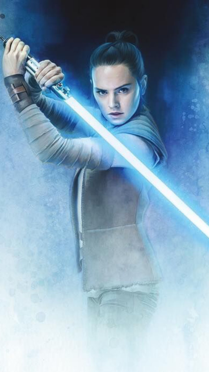 Rey Star Wars Movie Poster , HD Wallpaper & Backgrounds