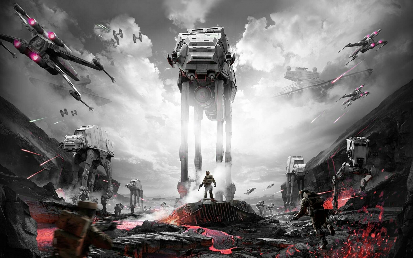 This Awesome Star Wars Battlefront Wallpaper [advice] - Awesome Star Wars Backgrounds , HD Wallpaper & Backgrounds