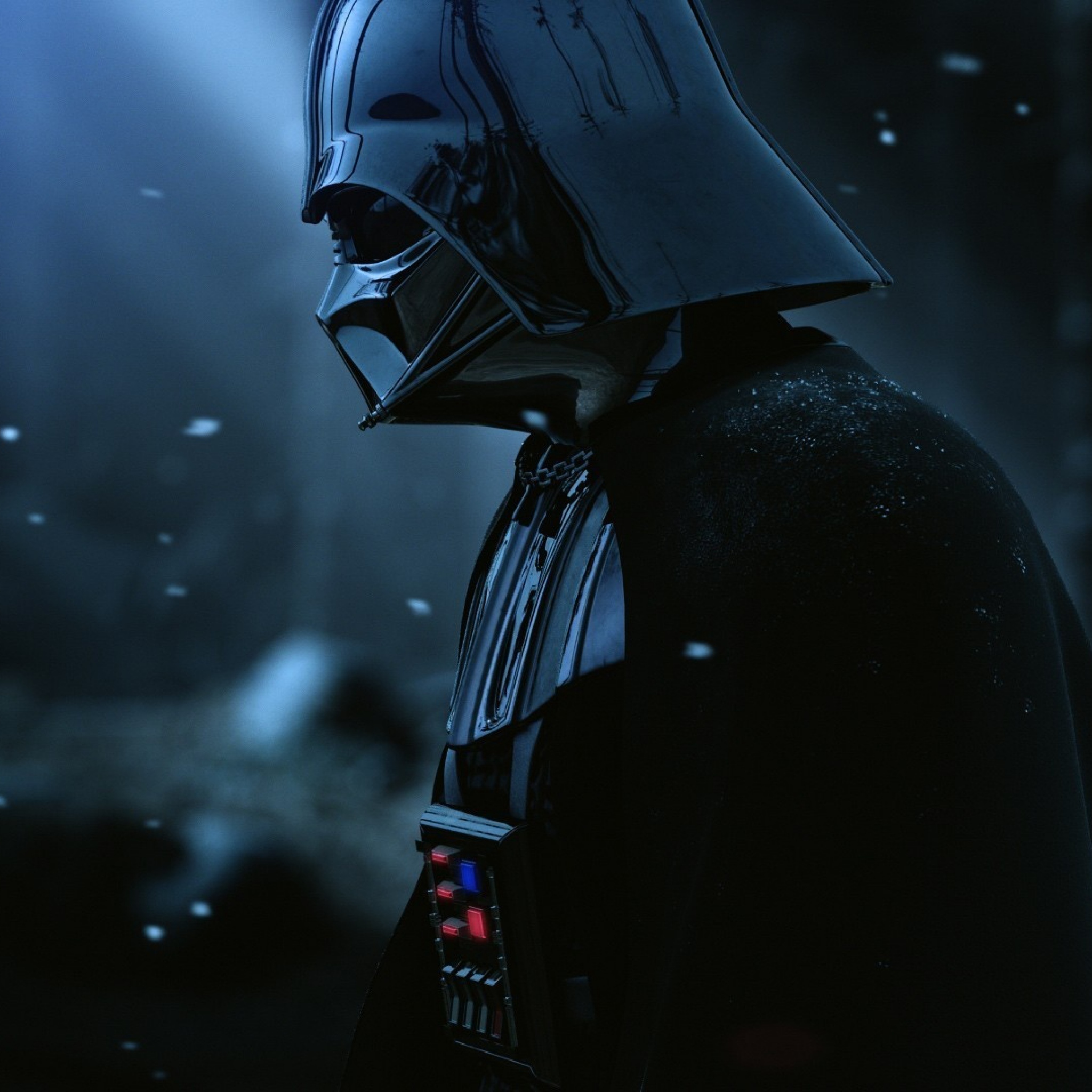Darth Vader Serious Ipad - Darth Vader Lockscreen , HD Wallpaper & Backgrounds