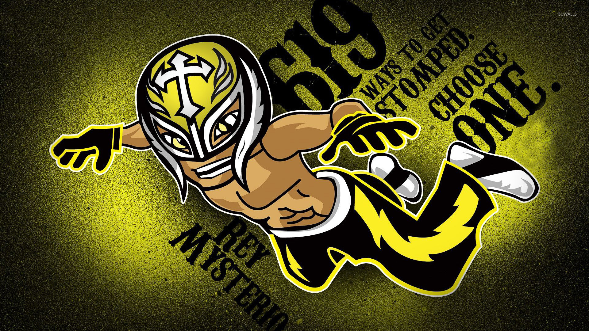 Wwe Rey Mysterio 619 Logo , HD Wallpaper & Backgrounds