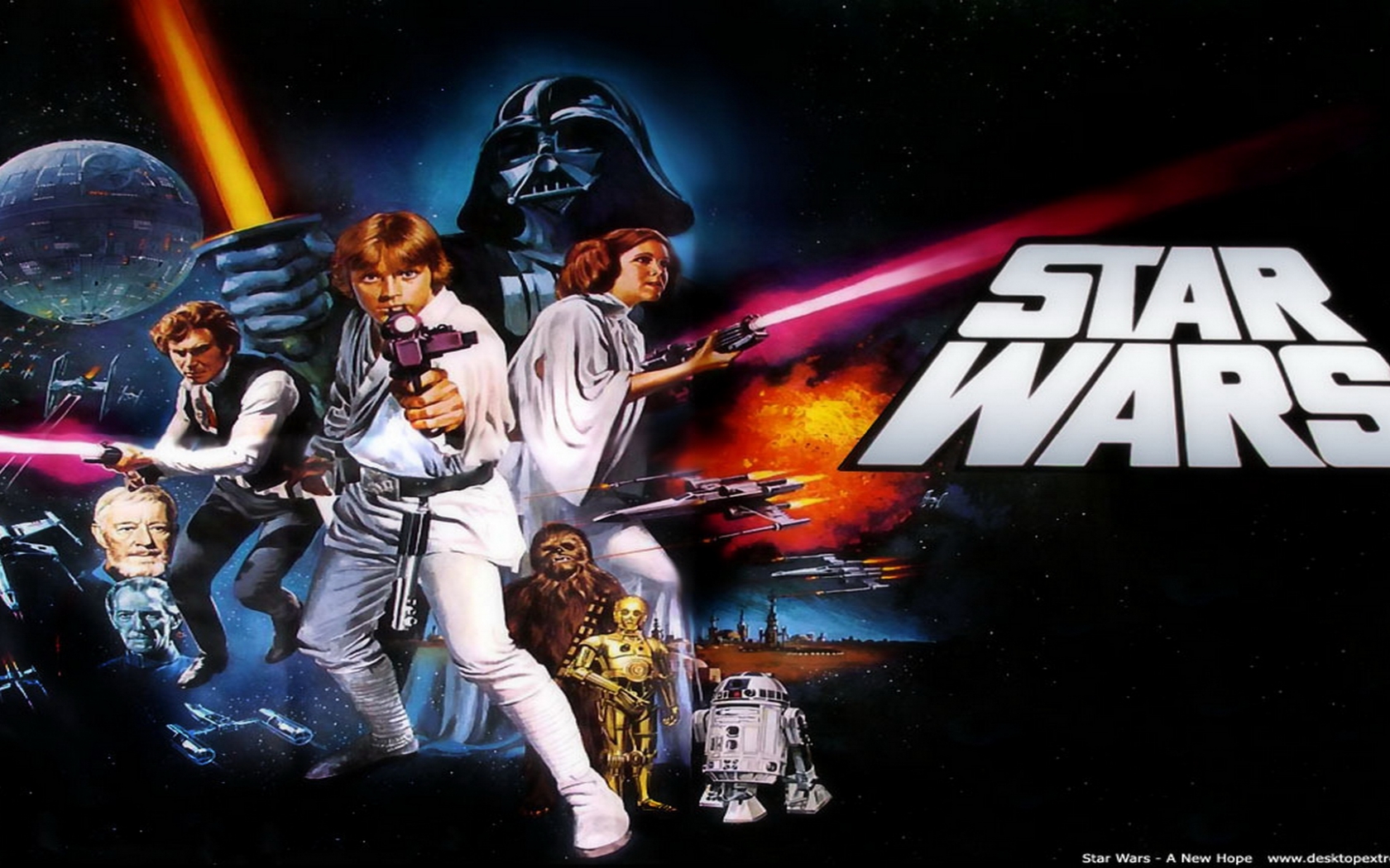 Star Wars Live Wallpaper For Pc Star Wars Wallpaper - Star Wars Background Original , HD Wallpaper & Backgrounds