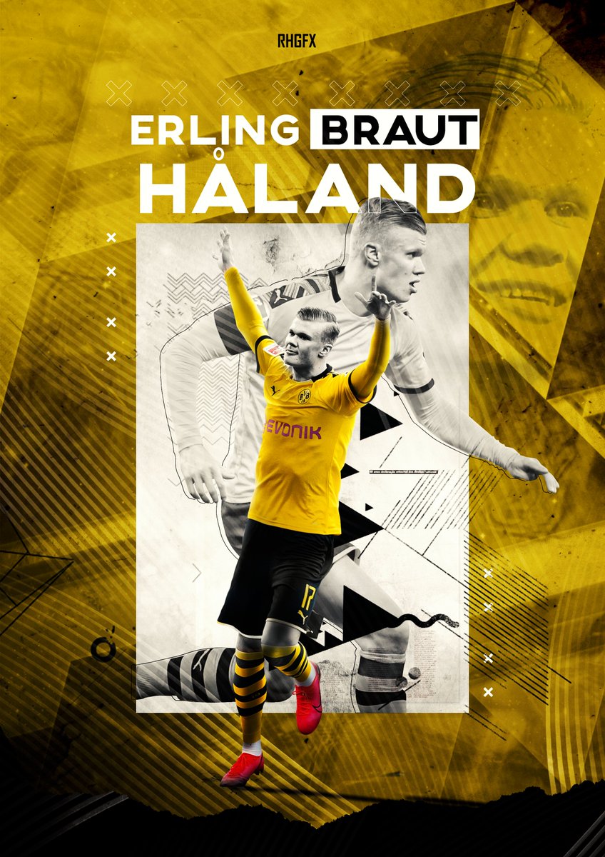 Erling Braut Håland Dortmund , HD Wallpaper & Backgrounds