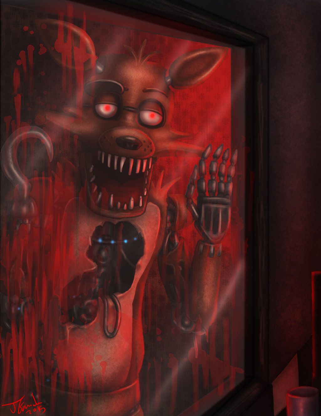 Free Download Fnaf Foxy Wallpaper Fnaf Foxy By Destinyfall Fnaf Foxy Horror Hd Wallpaper Backgrounds Download
