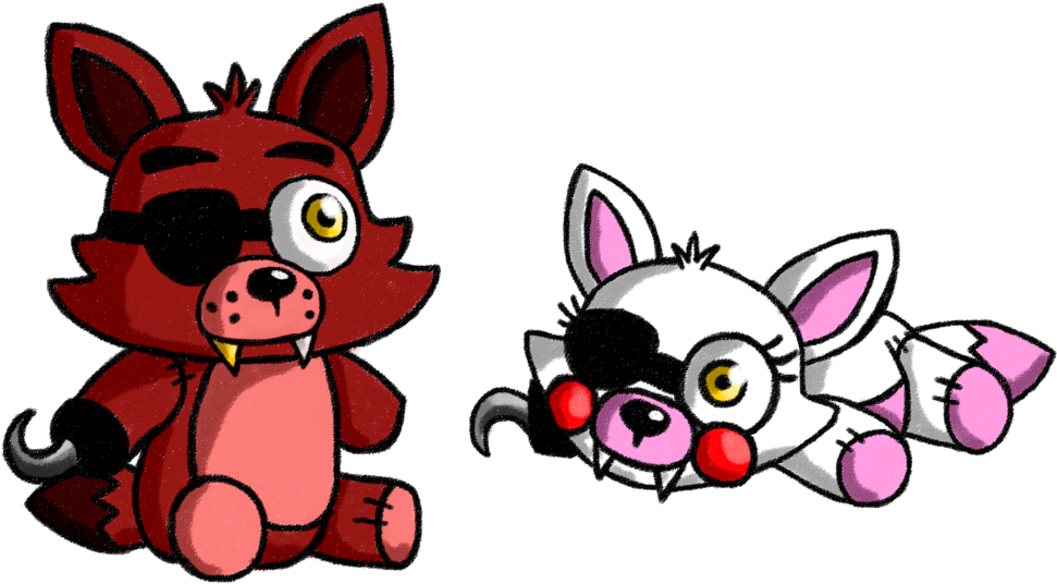 Five Nights At Freddy S Images Awww Hd Wallpaper And - Cute Foxy X Mangle , HD Wallpaper & Backgrounds