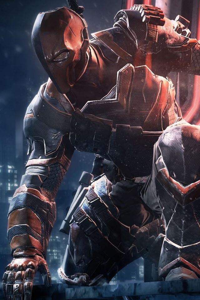 Batman Arkham Origins Deathstroke Iphone , HD Wallpaper & Backgrounds