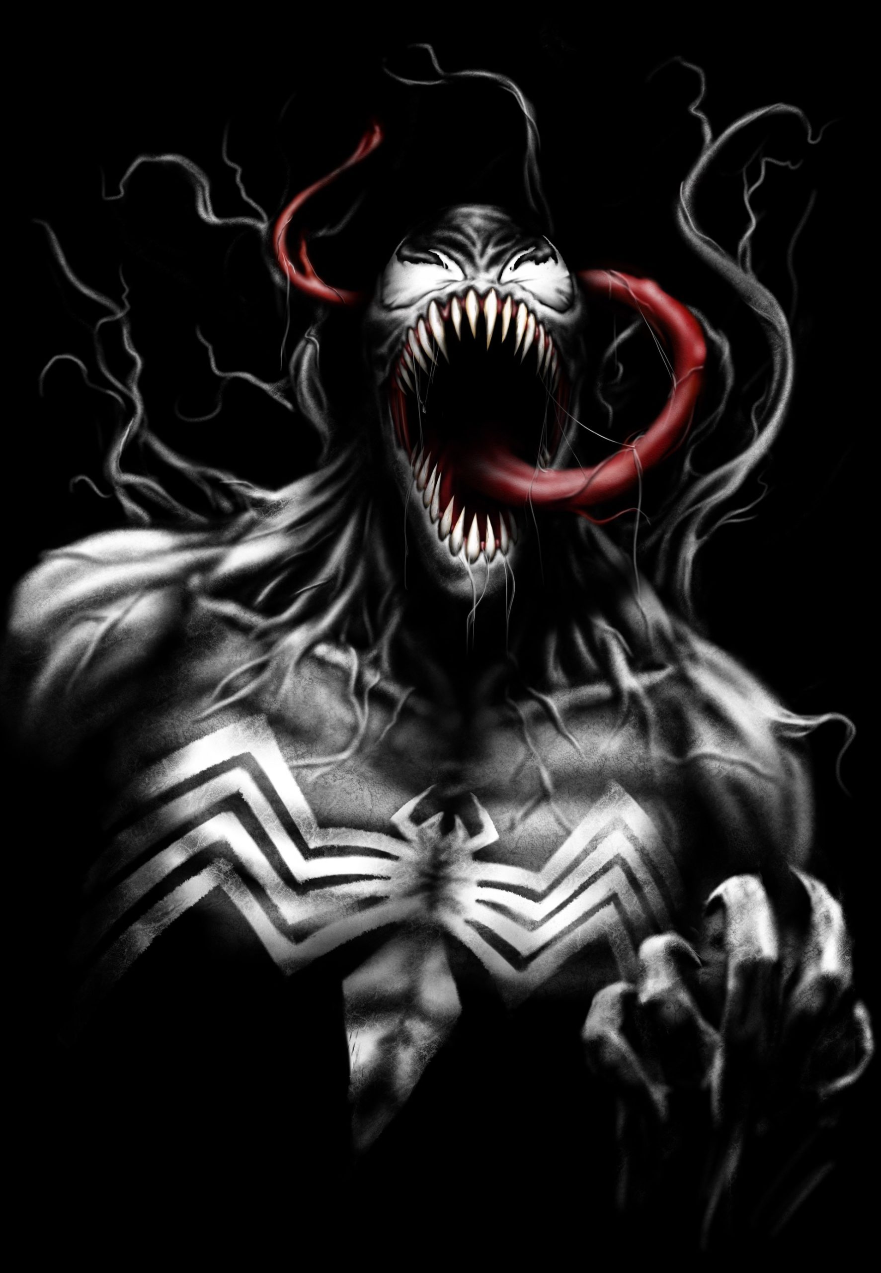 Venom Wallpaper 4k , HD Wallpaper & Backgrounds