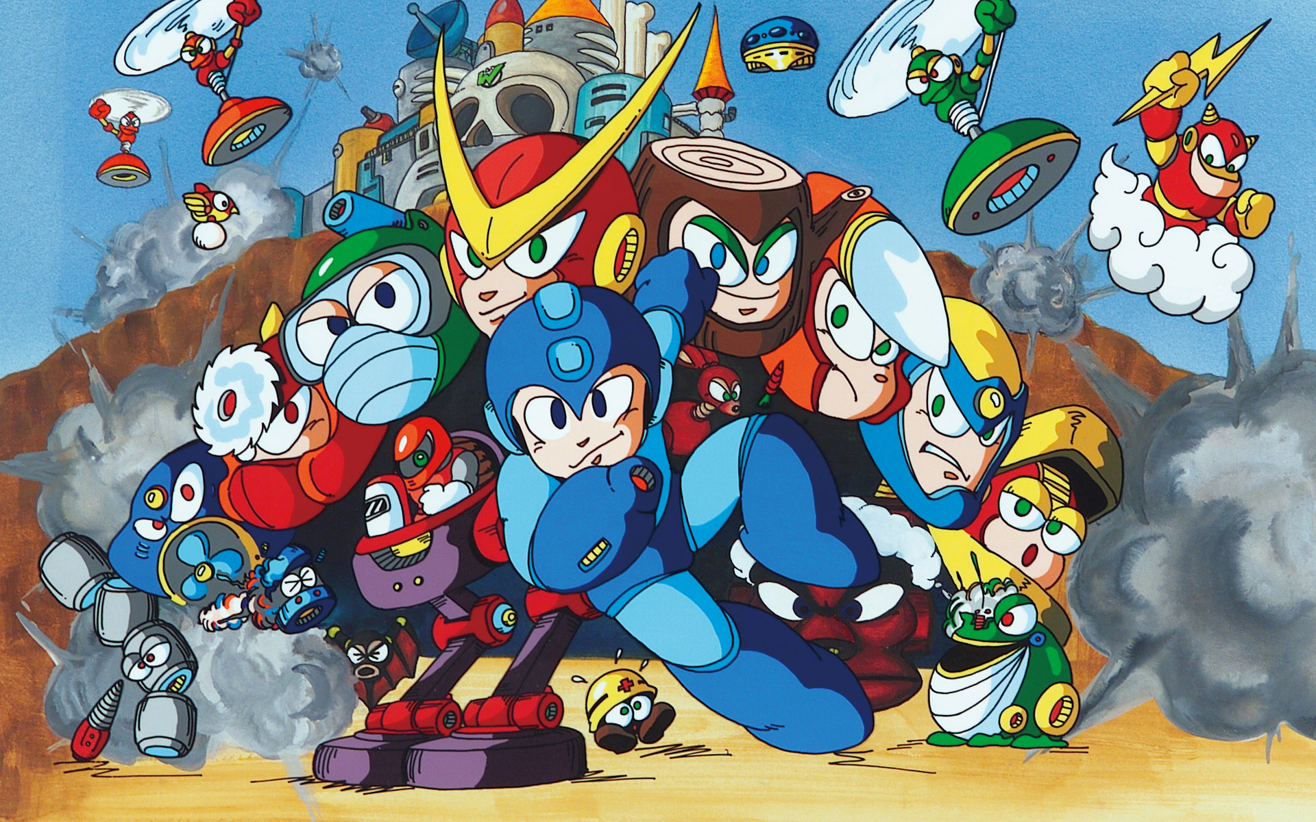 Megaman Wallpaper Hd - Mega Man 2 , HD Wallpaper & Backgrounds