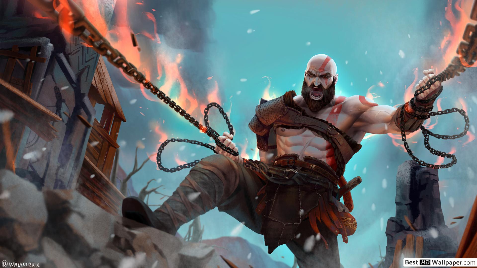 God Of War 4 Backgrounds , HD Wallpaper & Backgrounds