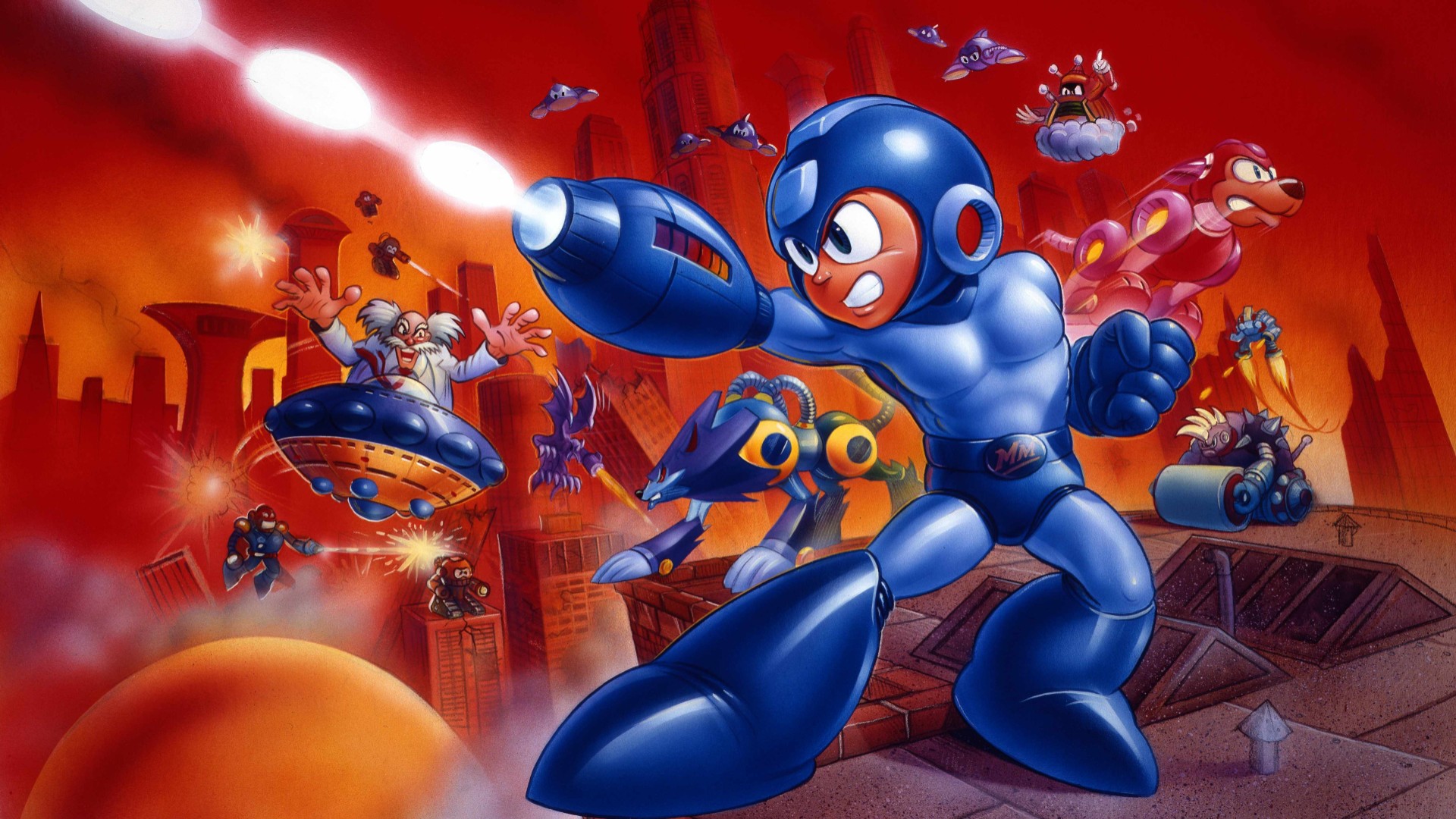 Mega Man 7 Hd Wallpapers Backgrounds - Megaman 7 , HD Wallpaper & Backgrounds