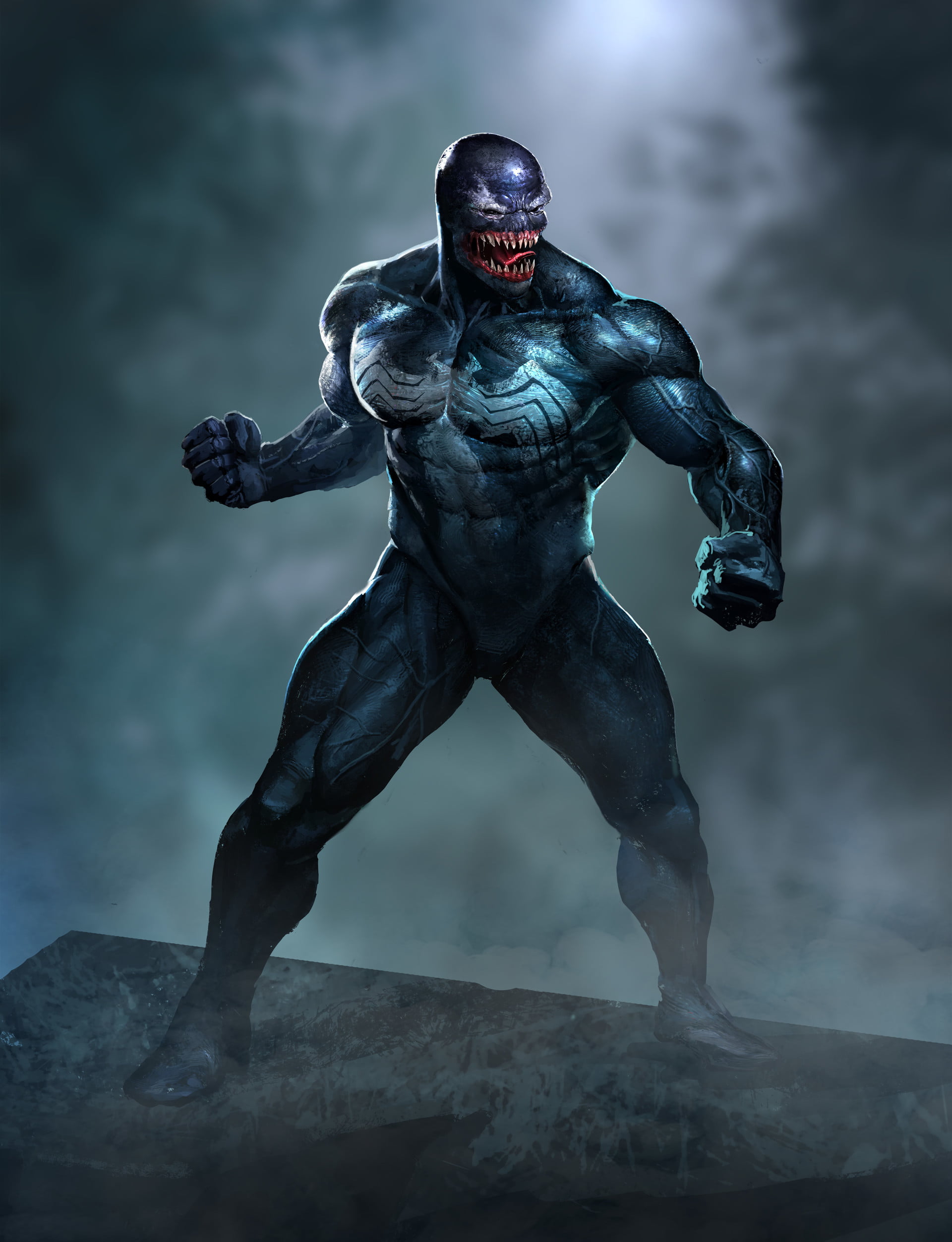 Venom Marvel Concept Art , HD Wallpaper & Backgrounds