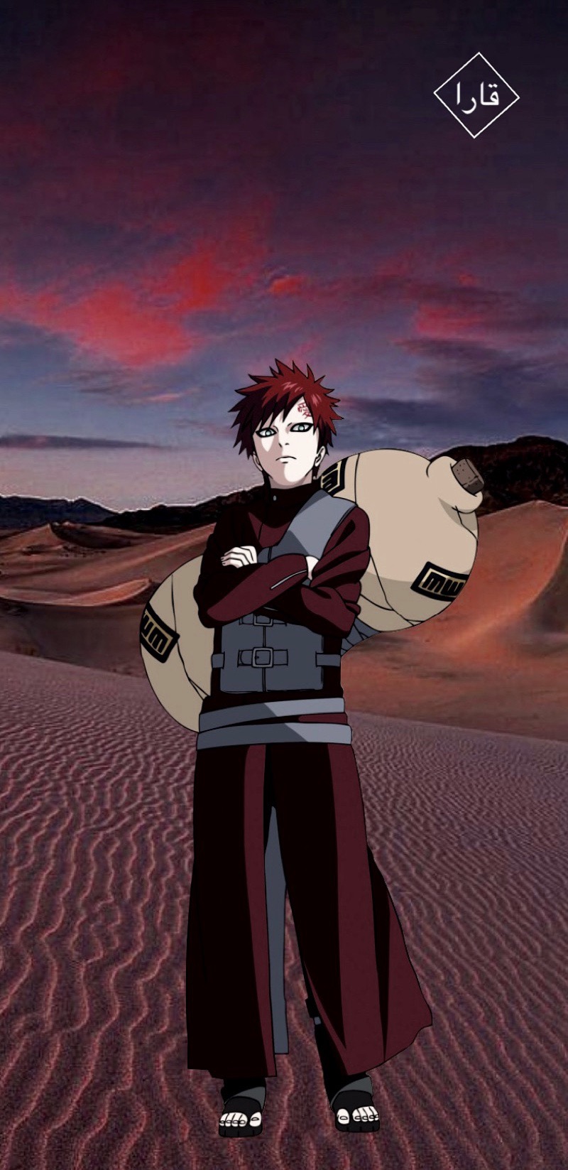 #gaara #naruto #kazekage #wallpaper - Kazekage Wallpaper Gaara , HD Wallpaper & Backgrounds