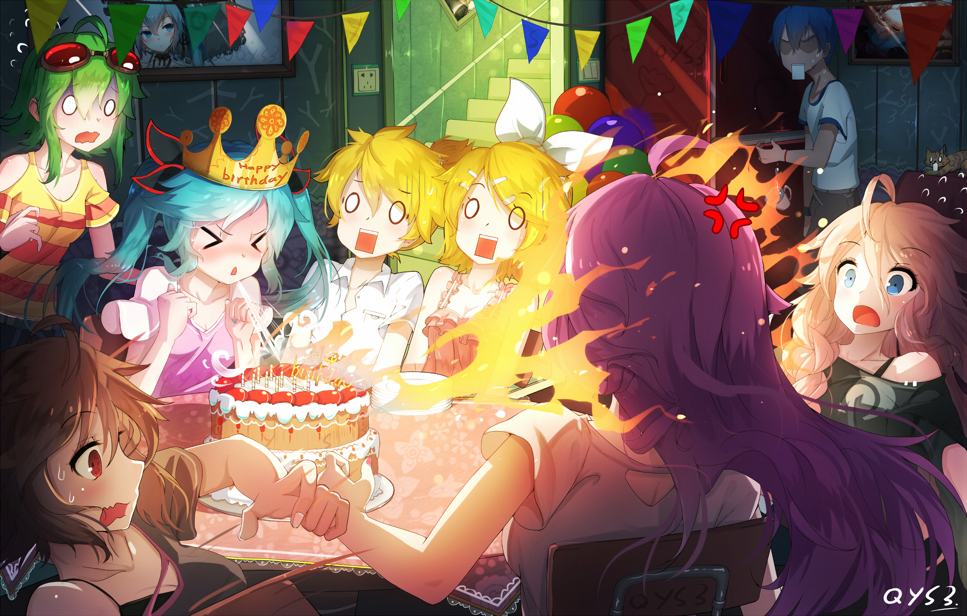 Anime Vocaloid Wallpaper Hd - Vocaloid Birthday , HD Wallpaper & Backgrounds