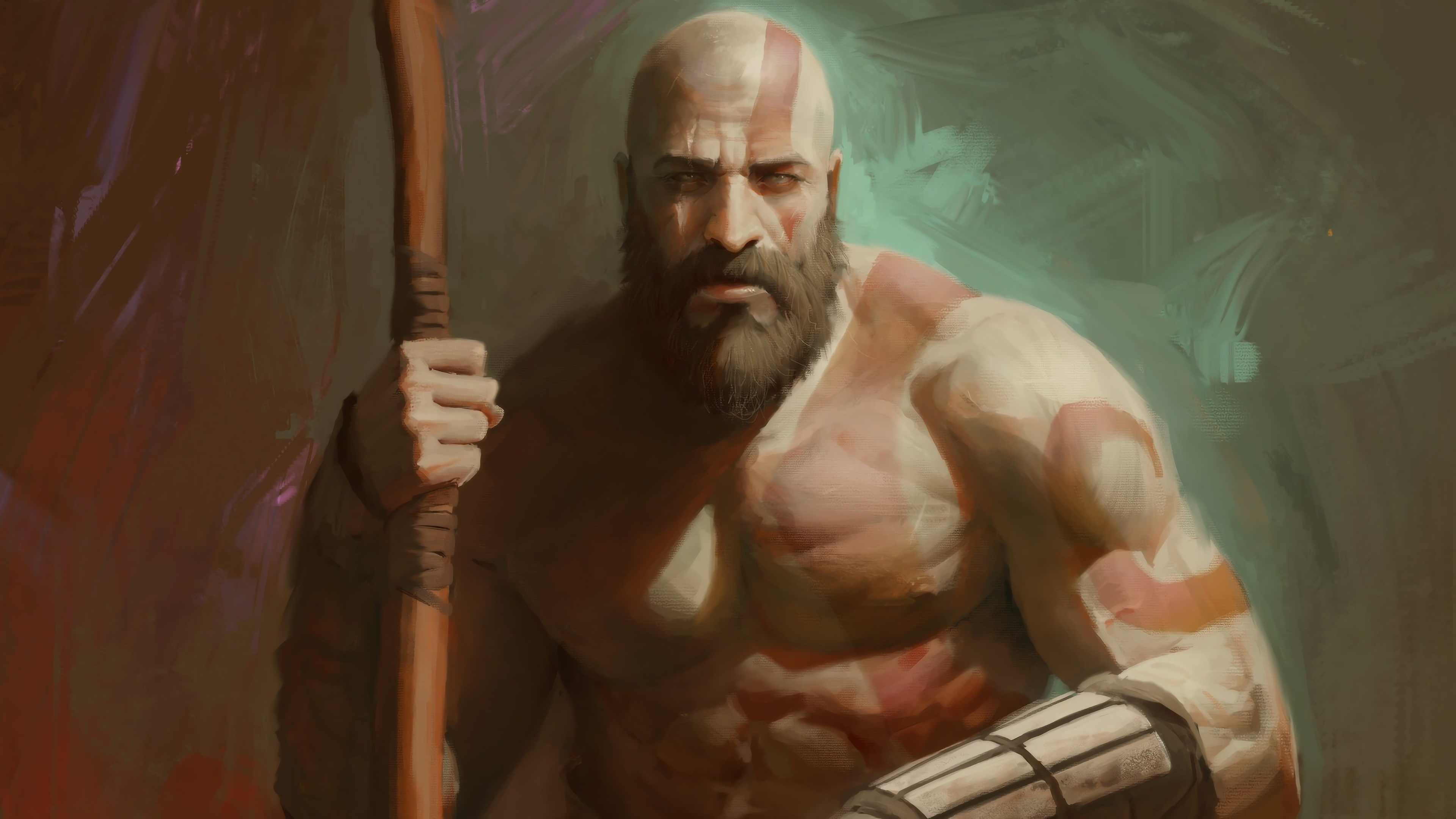 Kratos God Of War Ps4 , HD Wallpaper & Backgrounds