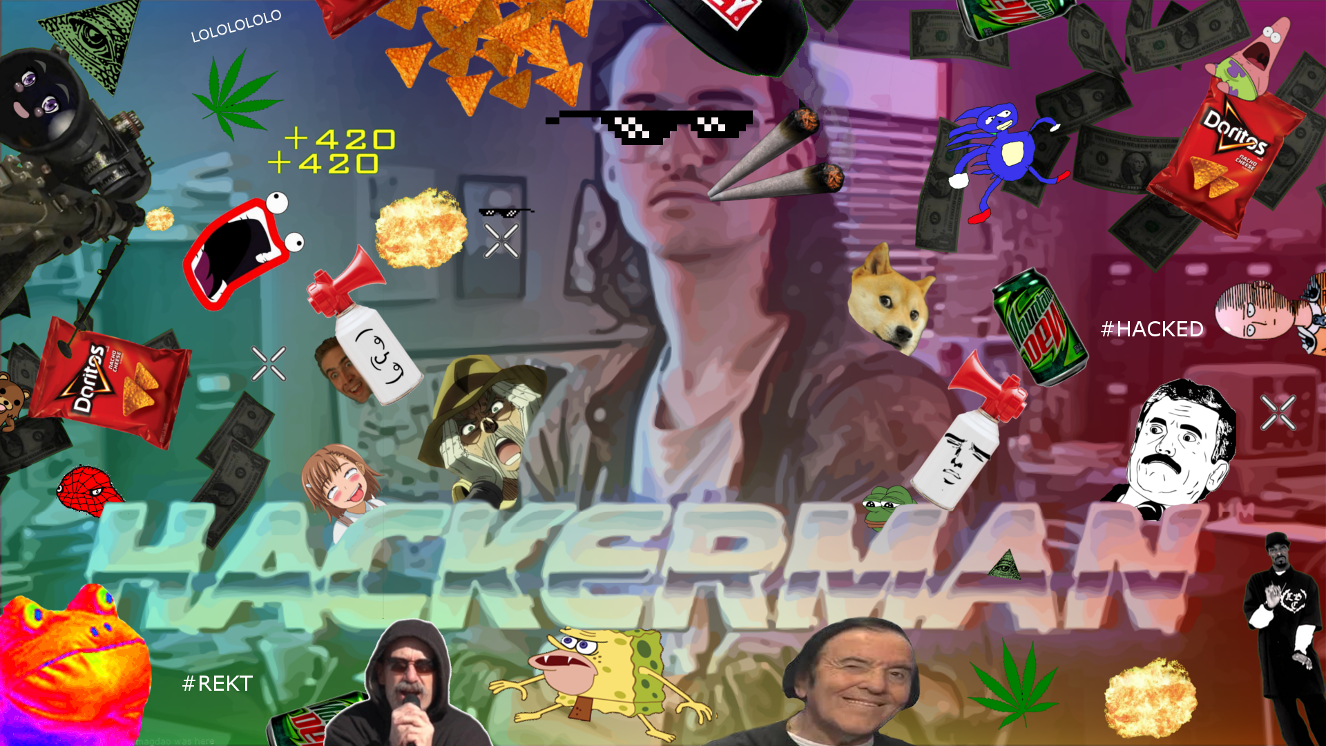 Meme Hackerman , HD Wallpaper & Backgrounds