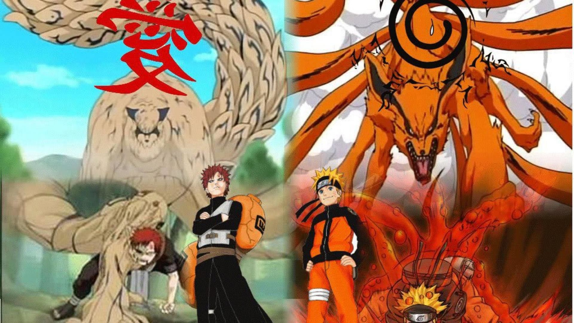 Gaara Wallpaper Hd - Naruto And Gaara , HD Wallpaper & Backgrounds