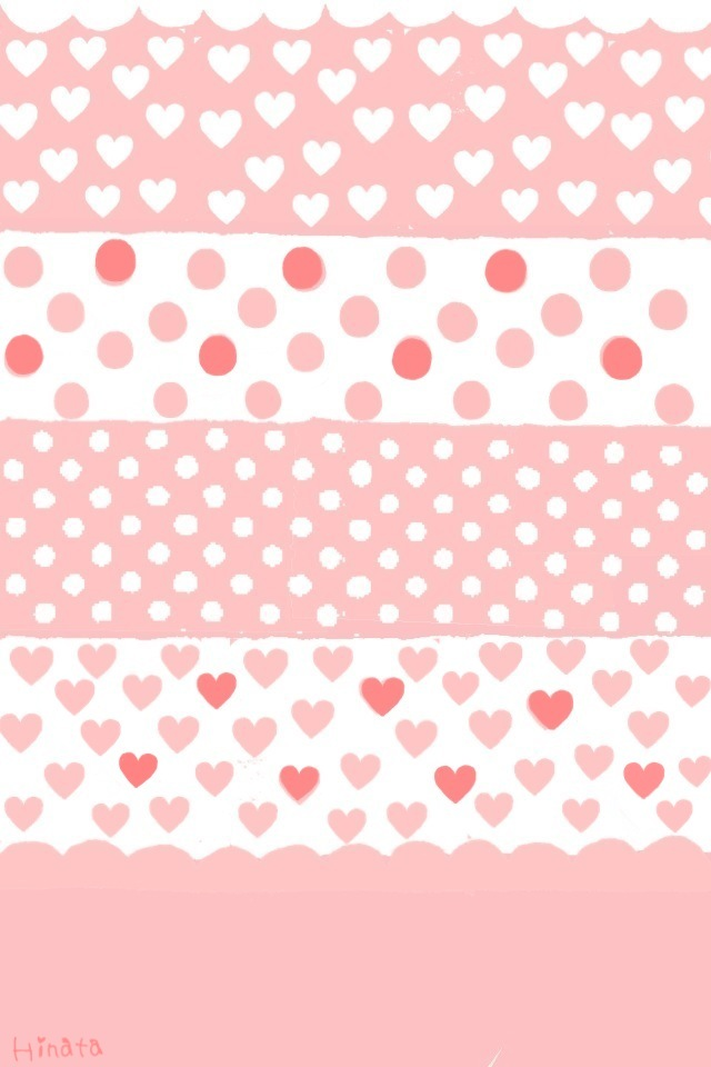 Pink Stripe And Polkadot , HD Wallpaper & Backgrounds