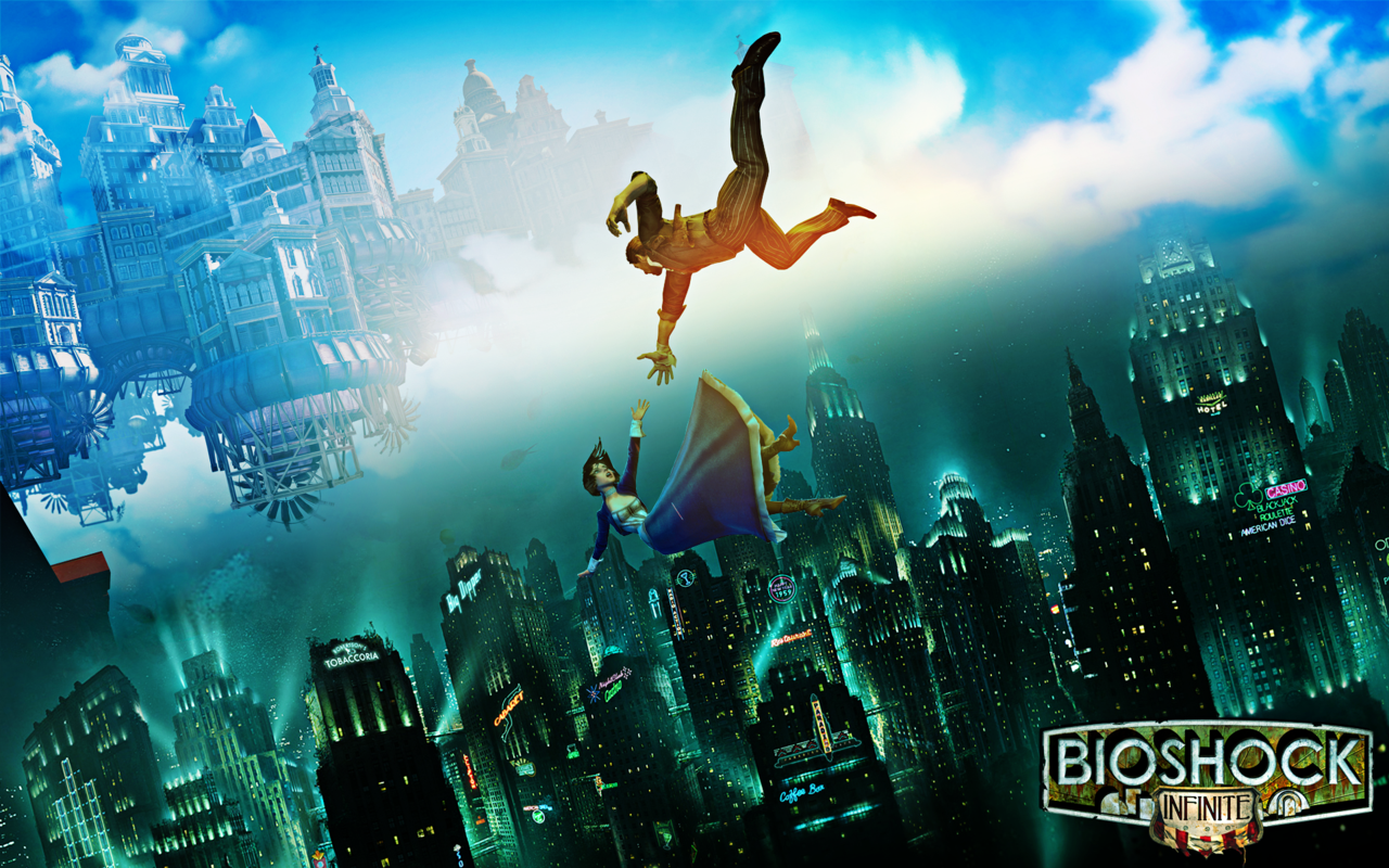 Net Best Of Bioshock Infinite Hd Wallpapers - Bioshock 1 And Infinite , HD Wallpaper & Backgrounds