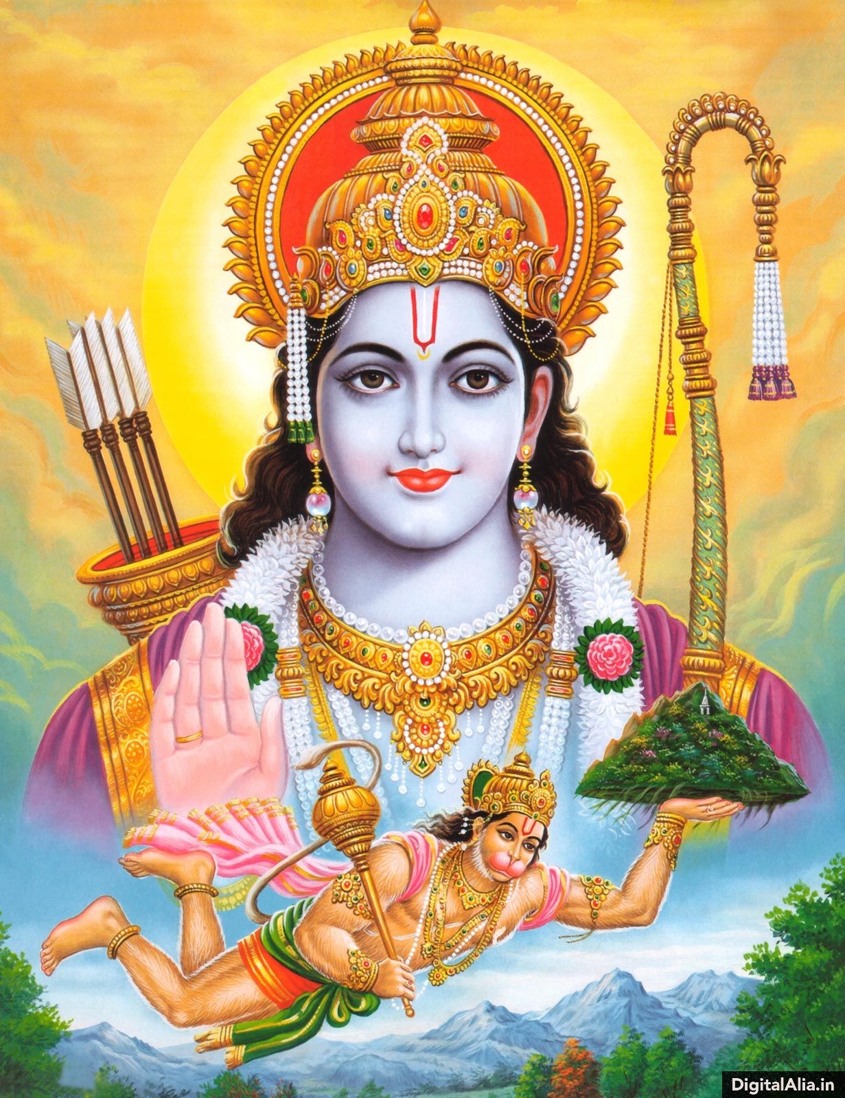 Shree Ram - Shri Ram , HD Wallpaper & Backgrounds