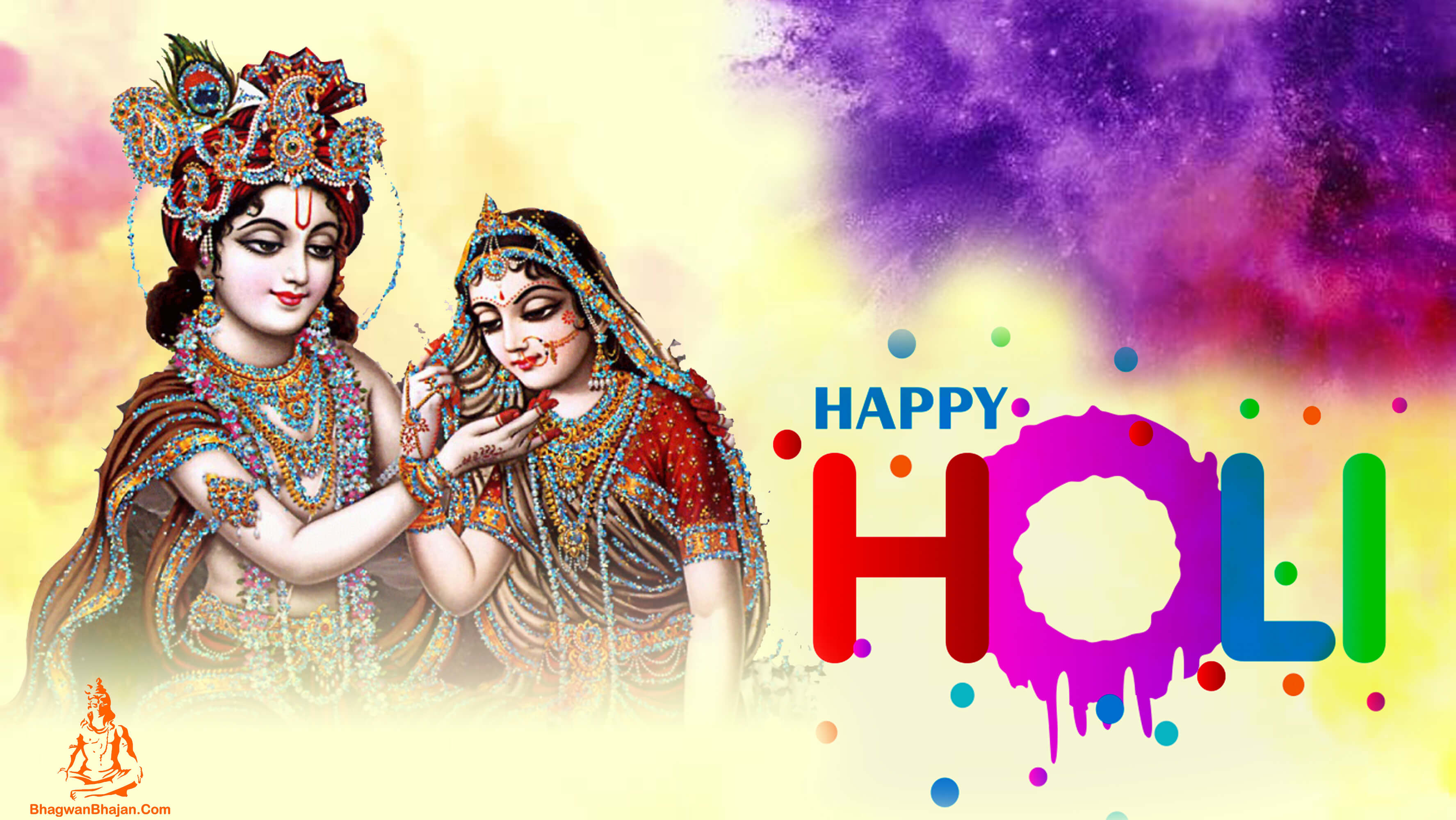 Happy Holi 2020 Wallpaper - Mahadev Paani Waterfalls , HD Wallpaper & Backgrounds