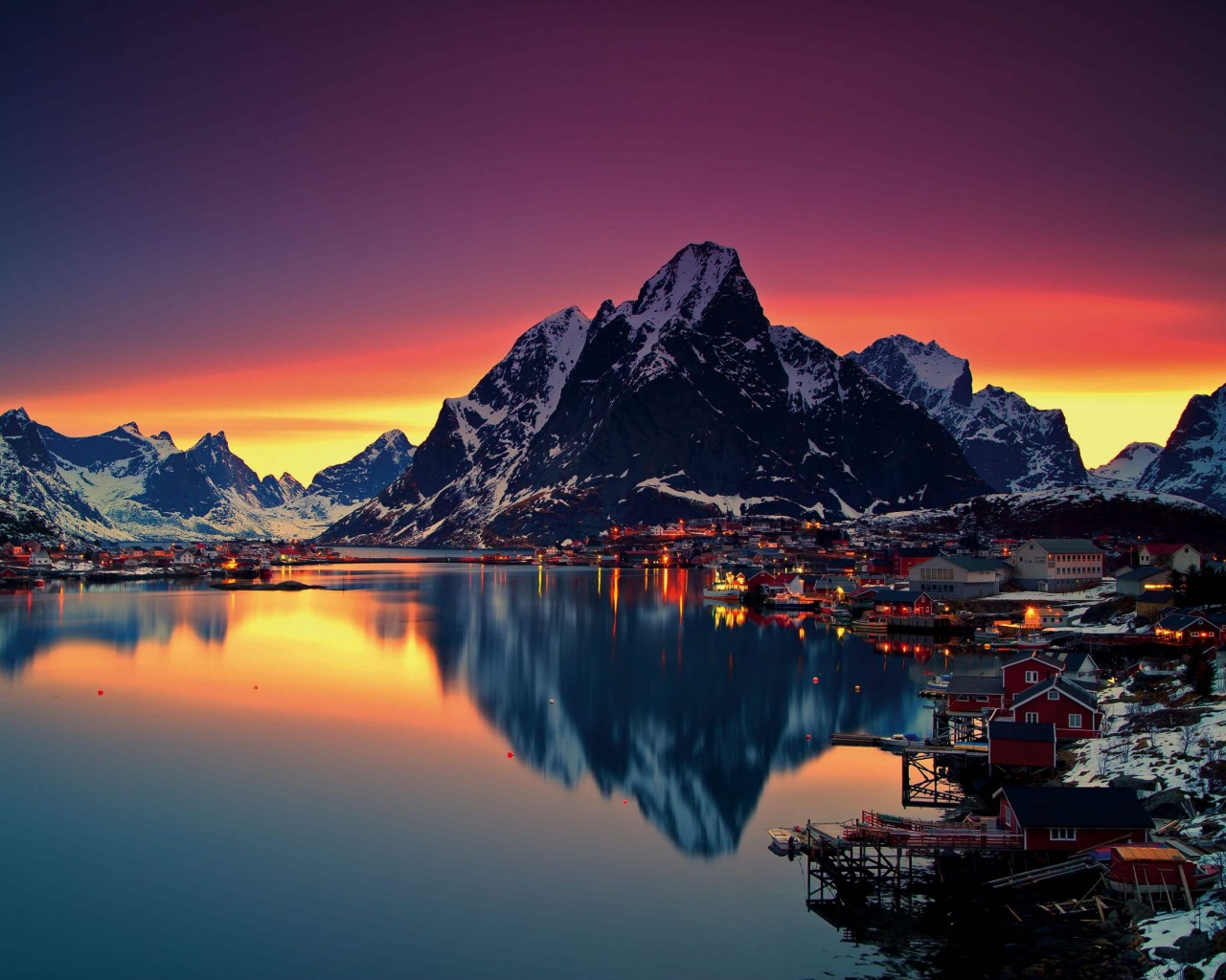Islands Norway Hd Wallpaper For 1280 X 1024 Hdwallpapersnet - Norway , HD Wallpaper & Backgrounds