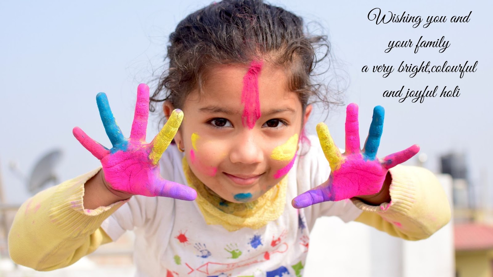 Happy Holi Wallpaper - Messages Whatsapp Status Happy Holi Wishes 2019 , HD Wallpaper & Backgrounds