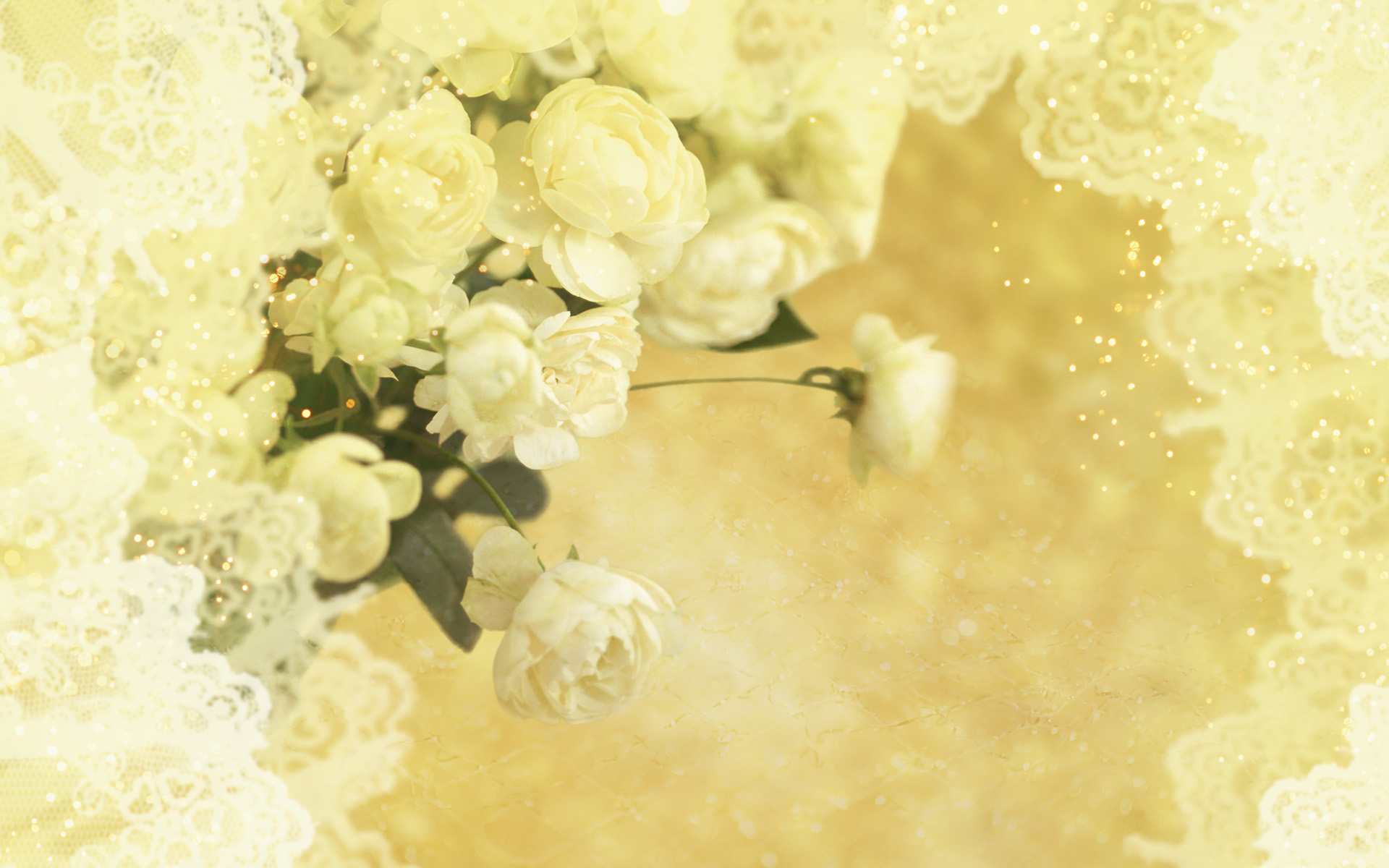 Grand Wedding Laptop Images, G - Gold Wedding Flower Background , HD Wallpaper & Backgrounds