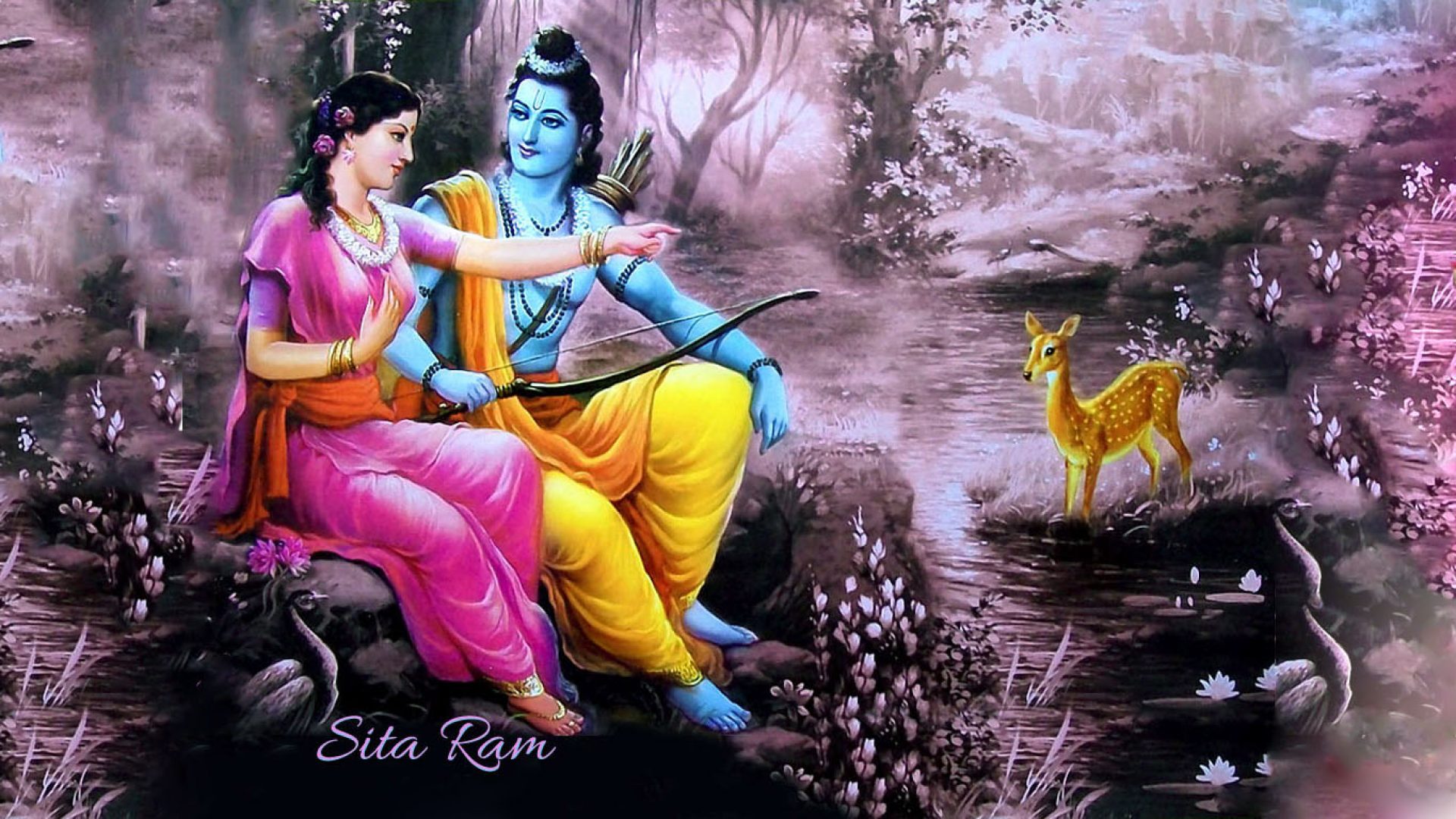 Sri Rama Navami 3d , HD Wallpaper & Backgrounds