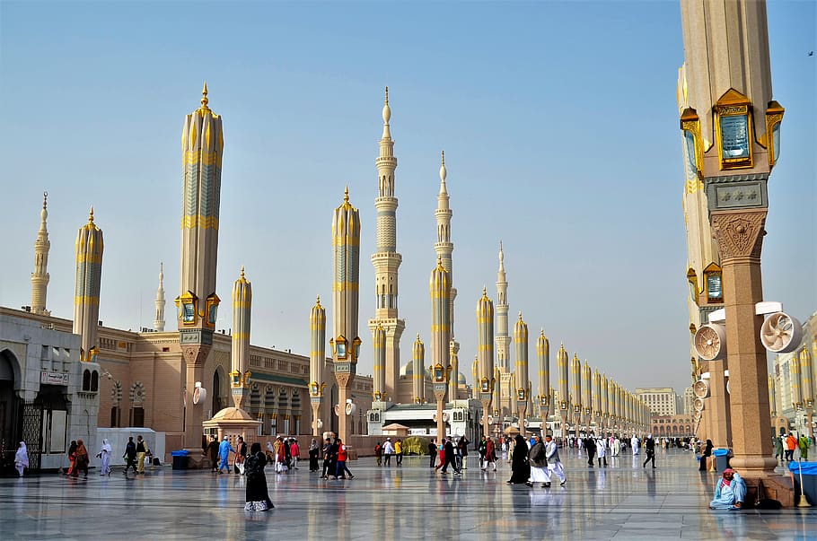 Saudi Arabia, Medina, Al Masjid An Nabawi, Islam, Muslim, - Al Masjid An Nabawi , HD Wallpaper & Backgrounds