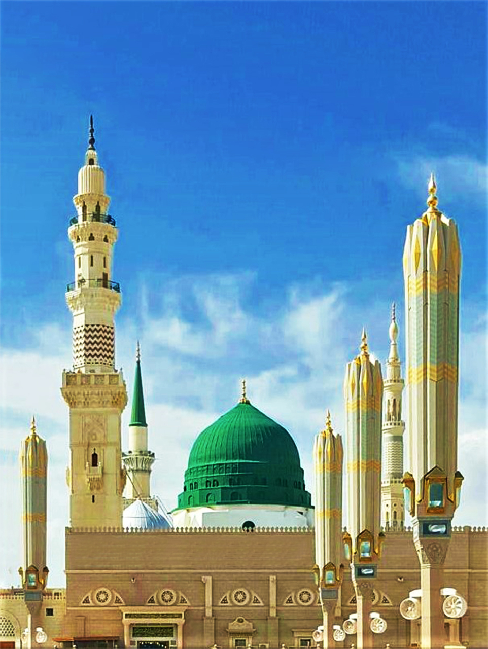Madina Sharif - Al Masjid An Nabawi , HD Wallpaper & Backgrounds