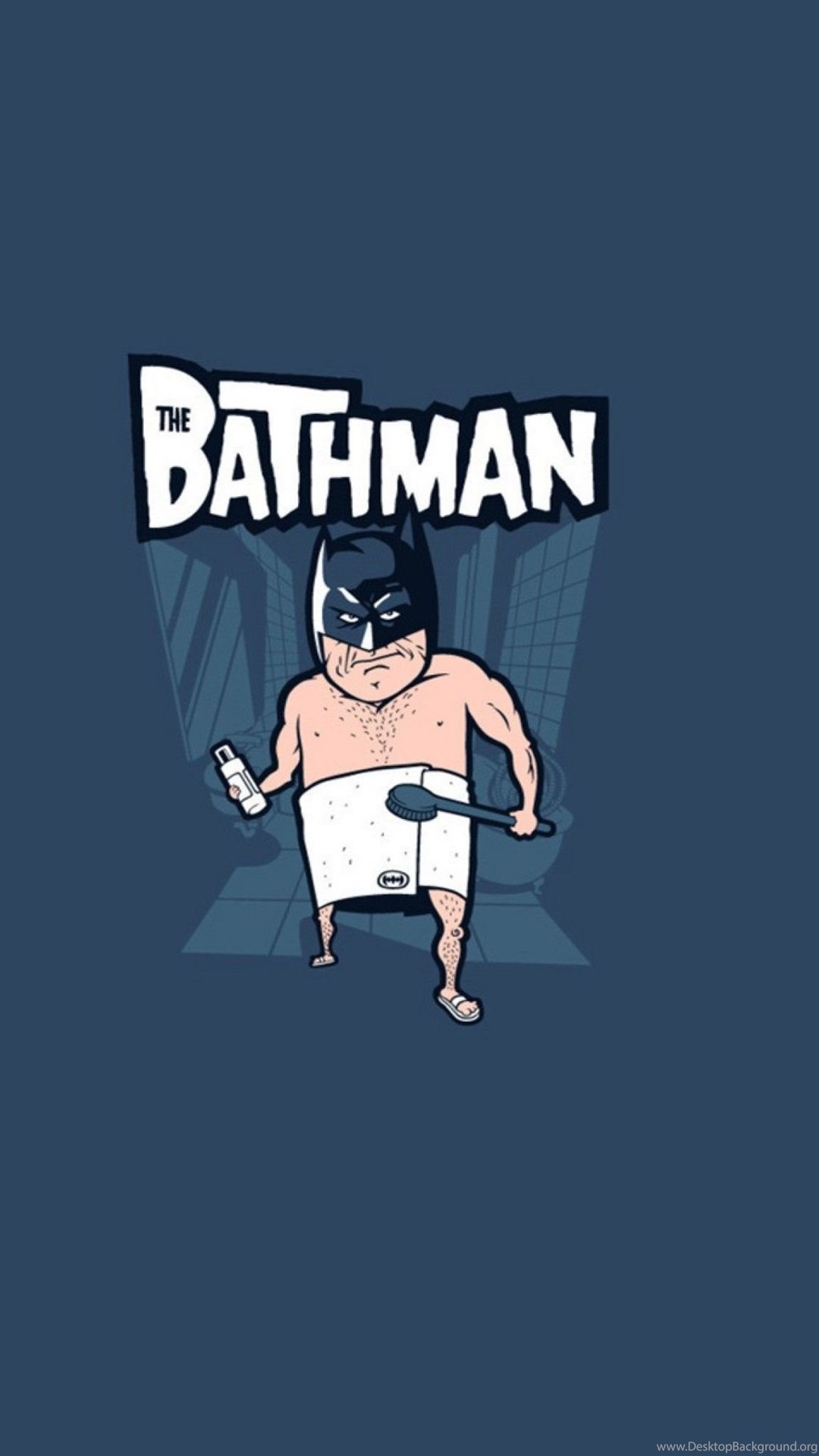 Batman Cartoon Funny Wallpapers - Bath Man Bat Man , HD Wallpaper & Backgrounds