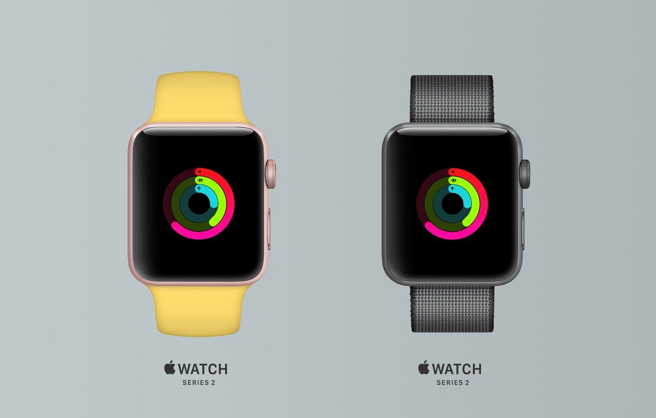 Photo Wallpaper Apple, Series 2, Apple Watch, Smartwatch, - Apple Watch Series 3 , HD Wallpaper & Backgrounds