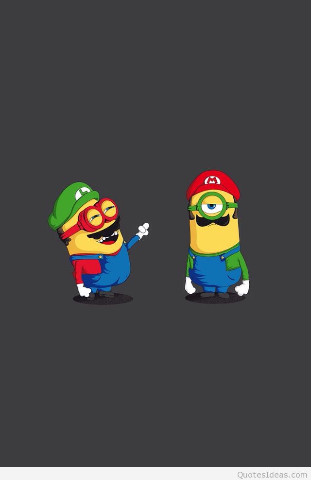 Mario And Luigi Minions Iphone Wallpaper - Background Iphone Wallpapers For Mobile , HD Wallpaper & Backgrounds