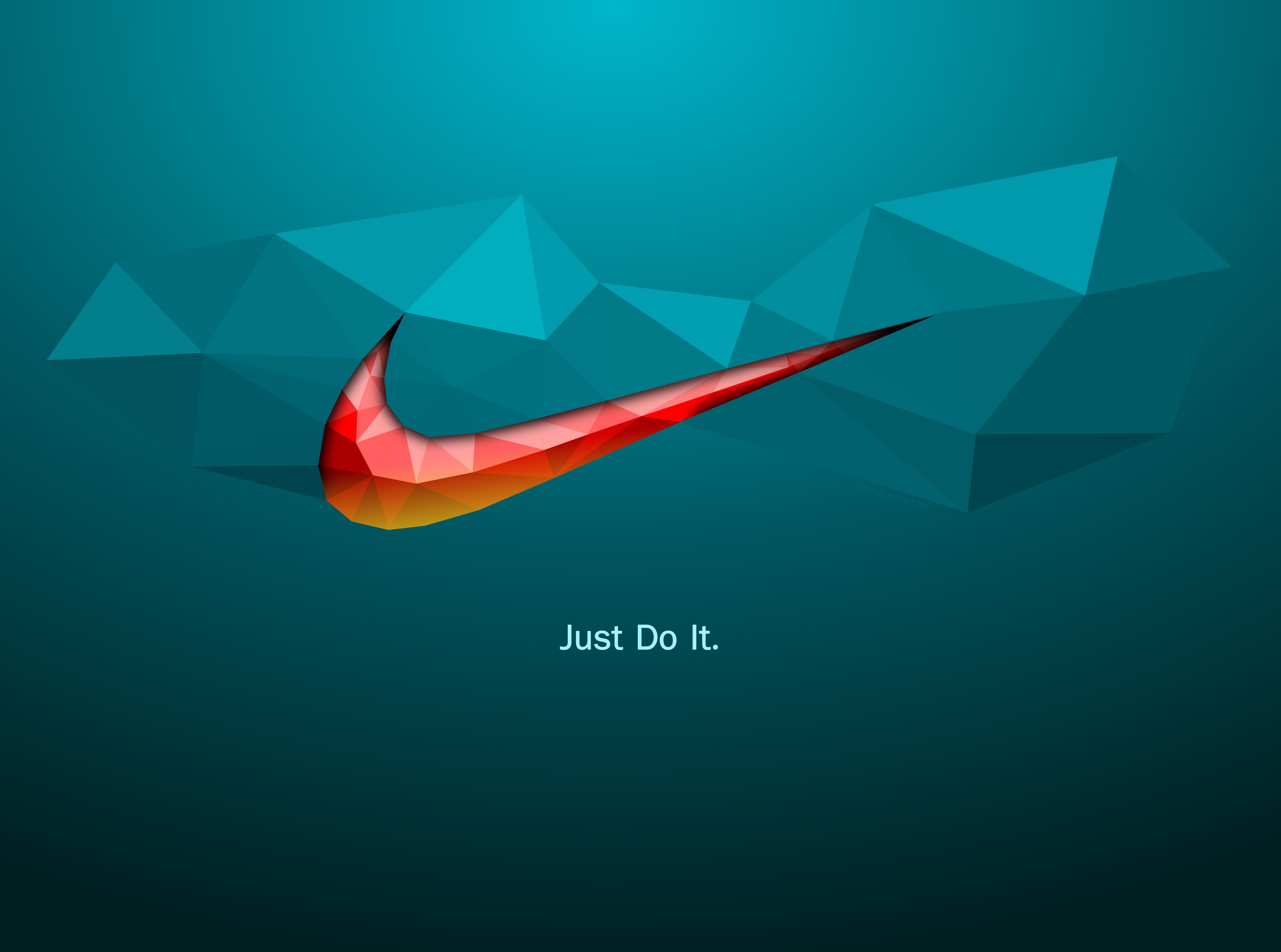 Blue And Red Nike Logo , HD Wallpaper & Backgrounds